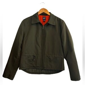GAP Men's Olive Full Zip Jacket Size Small